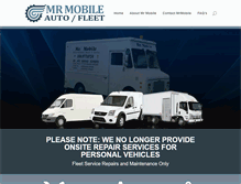 Tablet Screenshot of mrmobileauto.com